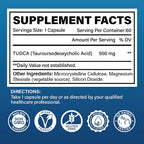 Cofure TUDCA 500mg Liver and Gallbladder Support - 60 Capsules - image 2