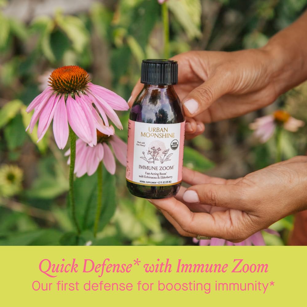 Urban Moonshine Immune Zoom Organic Elderberry Syrup - 4.2 fl oz - image 3