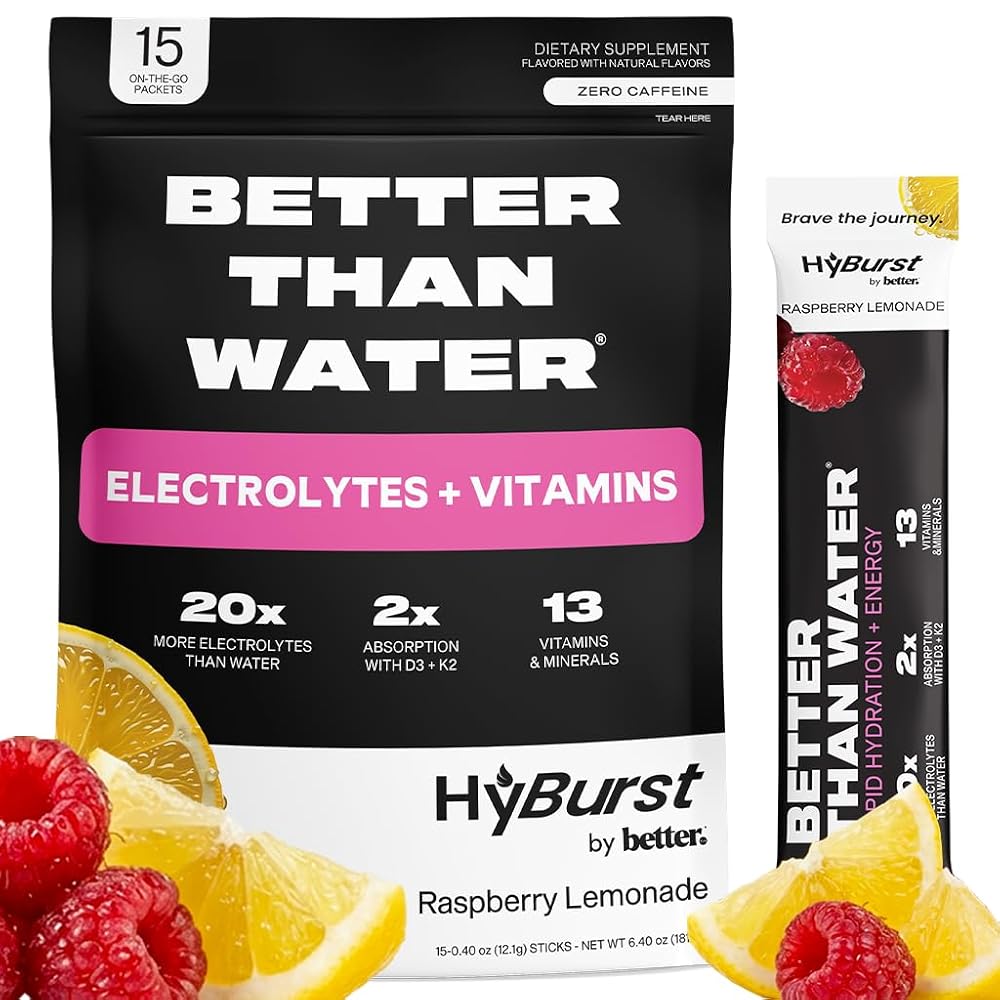 Hyburst Better Than Electrolyte & Vitamin Supplement Powder