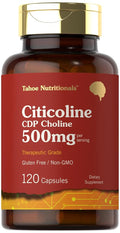 Tahoe Nutritionals Citicoline 500mg - 120 Capsules