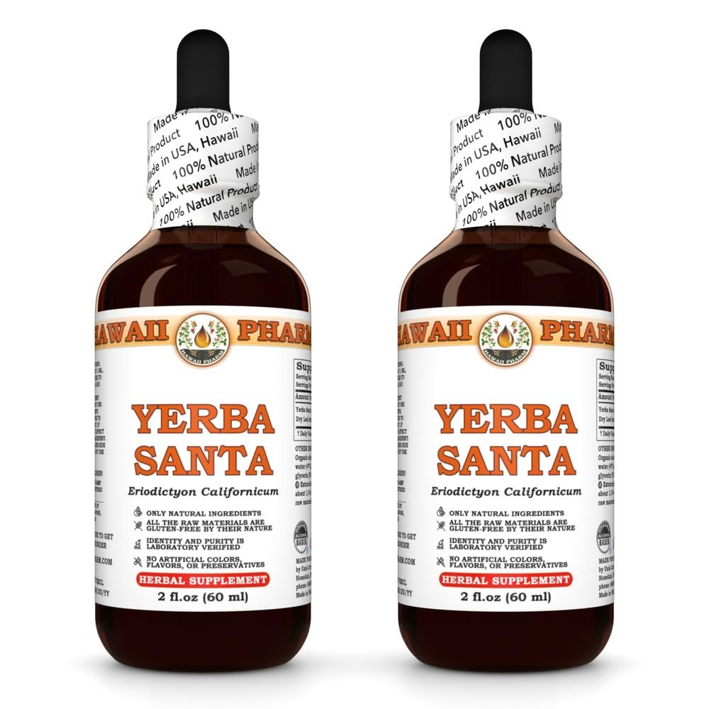 Hawaii Pharm Yerba Santa (Eriodictyon californicum) Liquid Extract