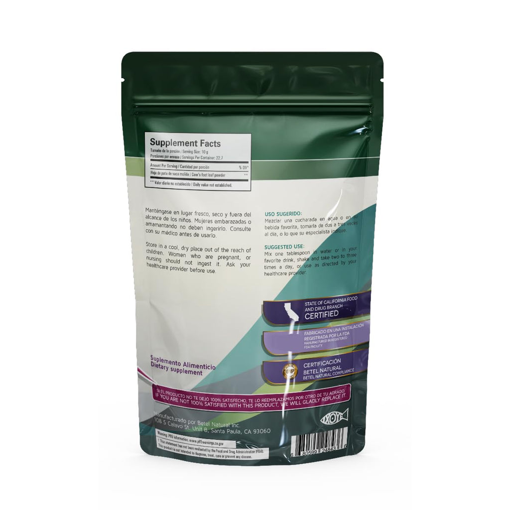 Betel Natural Pata de Vaca Powder from Brazil - 8 Oz - image 2