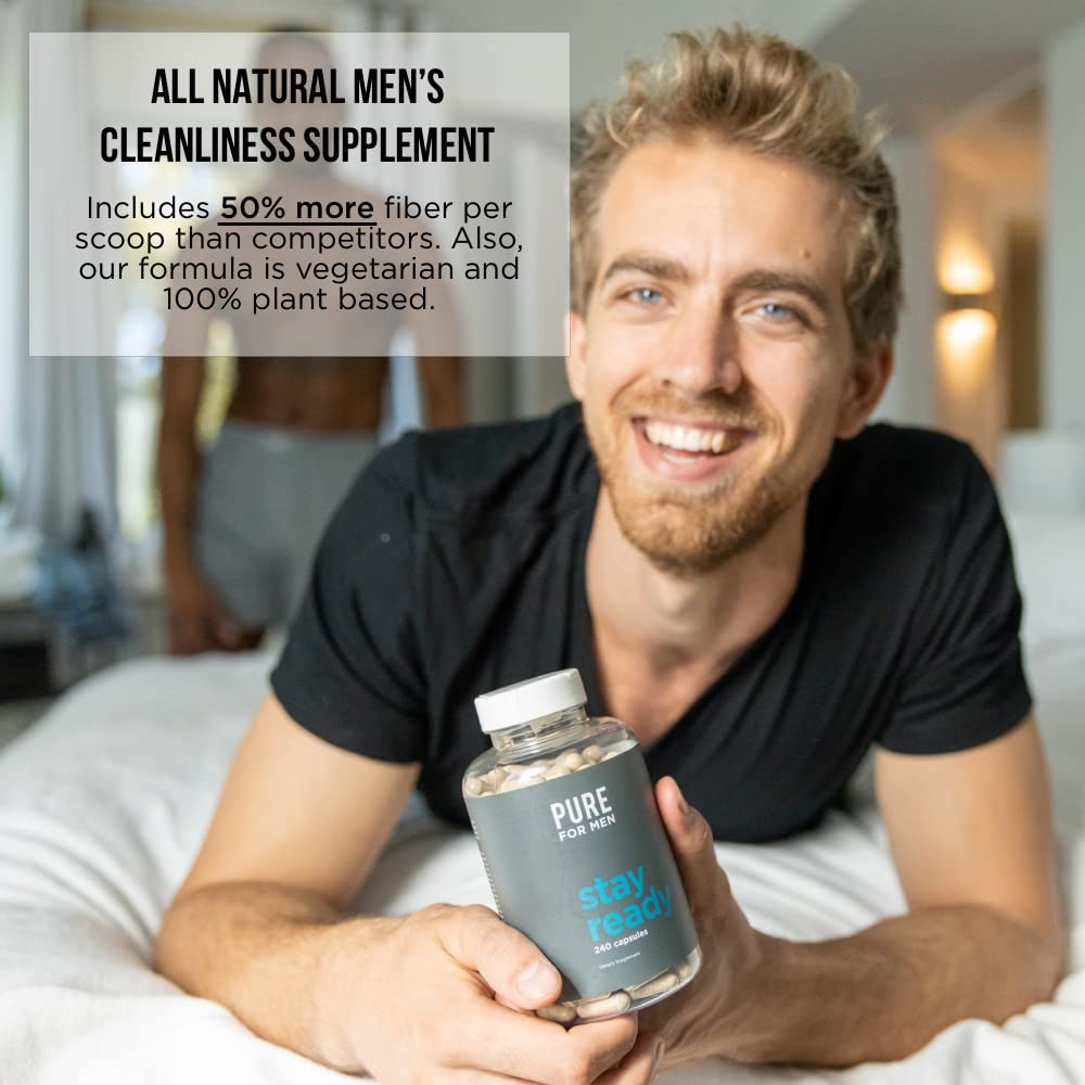 Pure for Men Stay Ready Fiber Supplement Powder - 180g - image 7