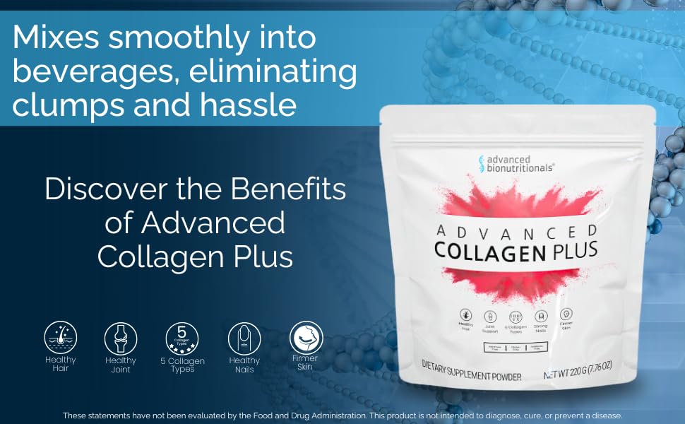 Advanced Bionutritionals Collagen Plus 5-Type Powder - 7.75 oz - image 4