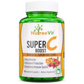 NutreeVit Organic Vitamin C Capsules Immune Support - 800 Count