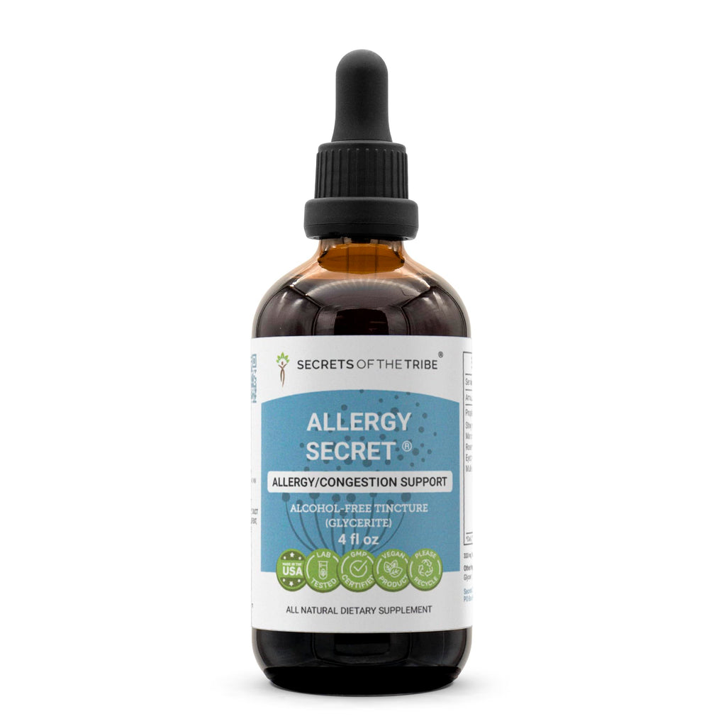 Secrets of the Tribe Allergy Secret Alcohol-Free Extract