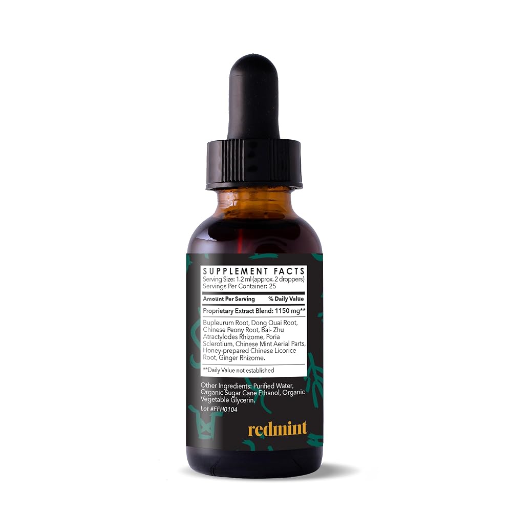 Redmint Relax & Chill Herbal Tincture for Mood Support - 1 Fl Oz - image 2