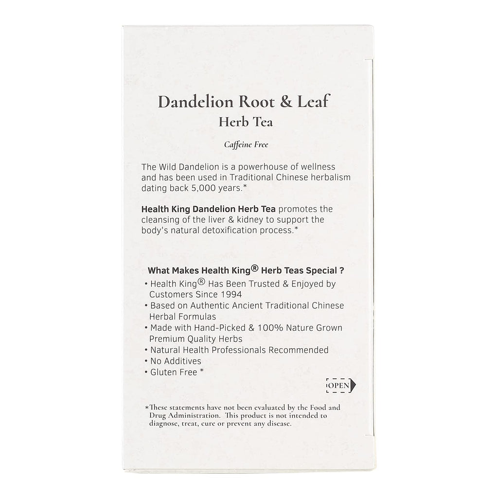 Herb Tea: Dandelion Root & Leaf for Detox & Digestion by HealthKing - image 3