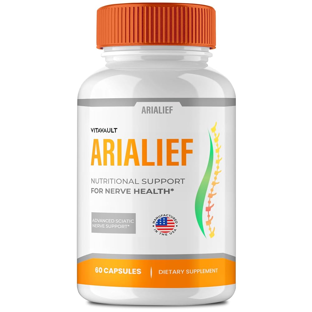 Vitavault Arialief Brain Supplements for Memory and Focus - 60 Capsules