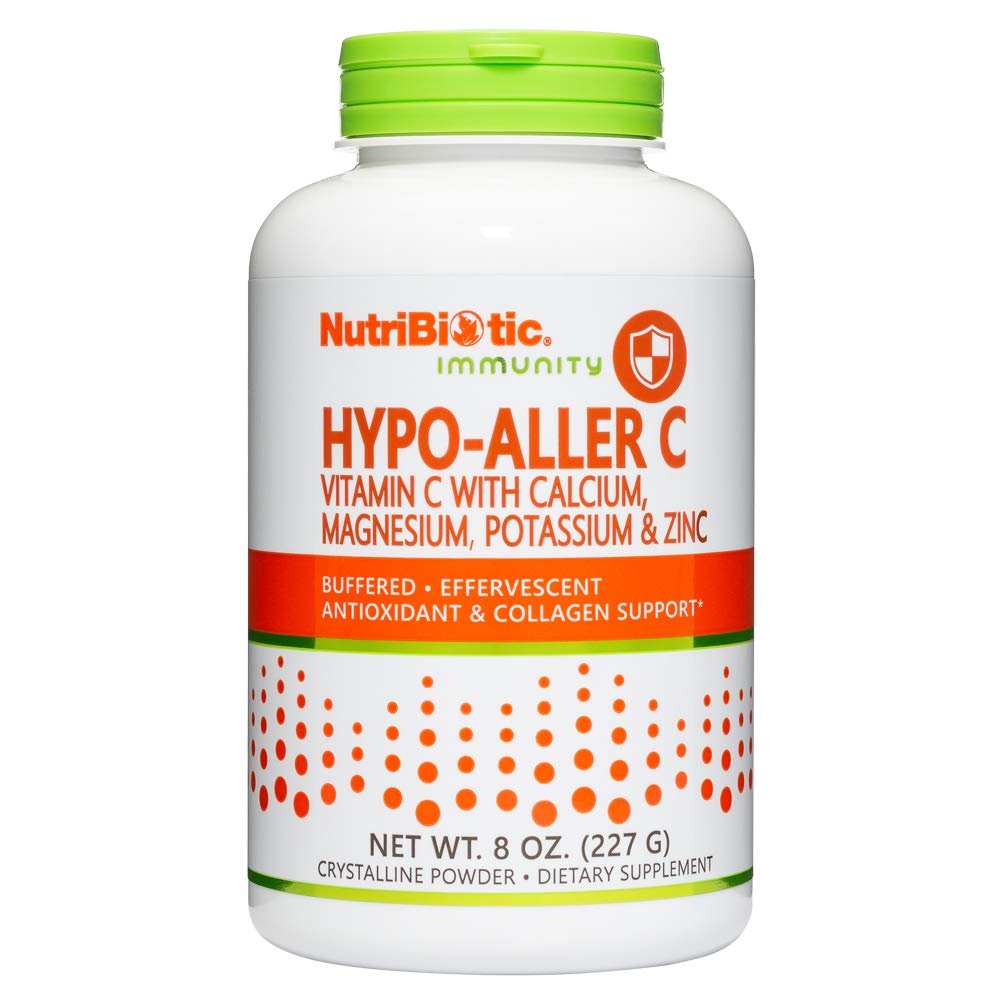 NutriBiotic Hypo-Aller C Powder Vitamin C Antioxidant Support - 8 oz