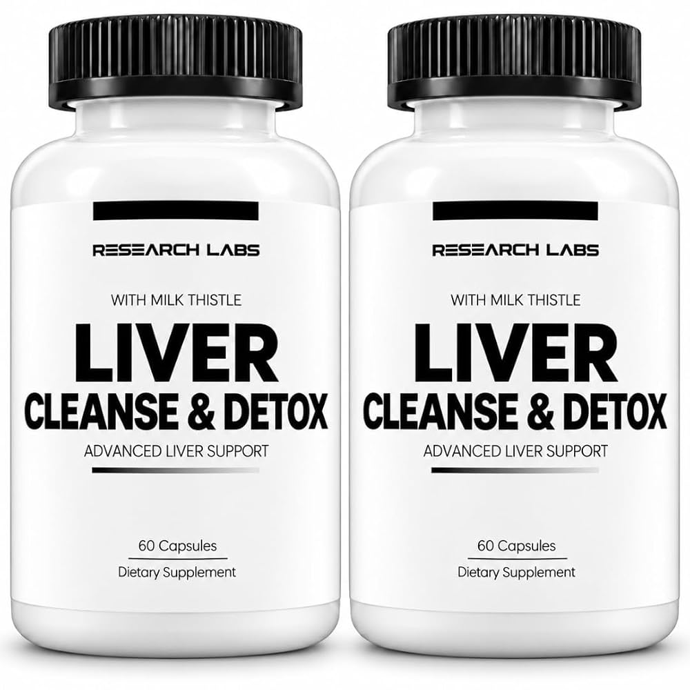 Research Labs Doctor Recommended Premium Liver Cleanse Detox & Repair
