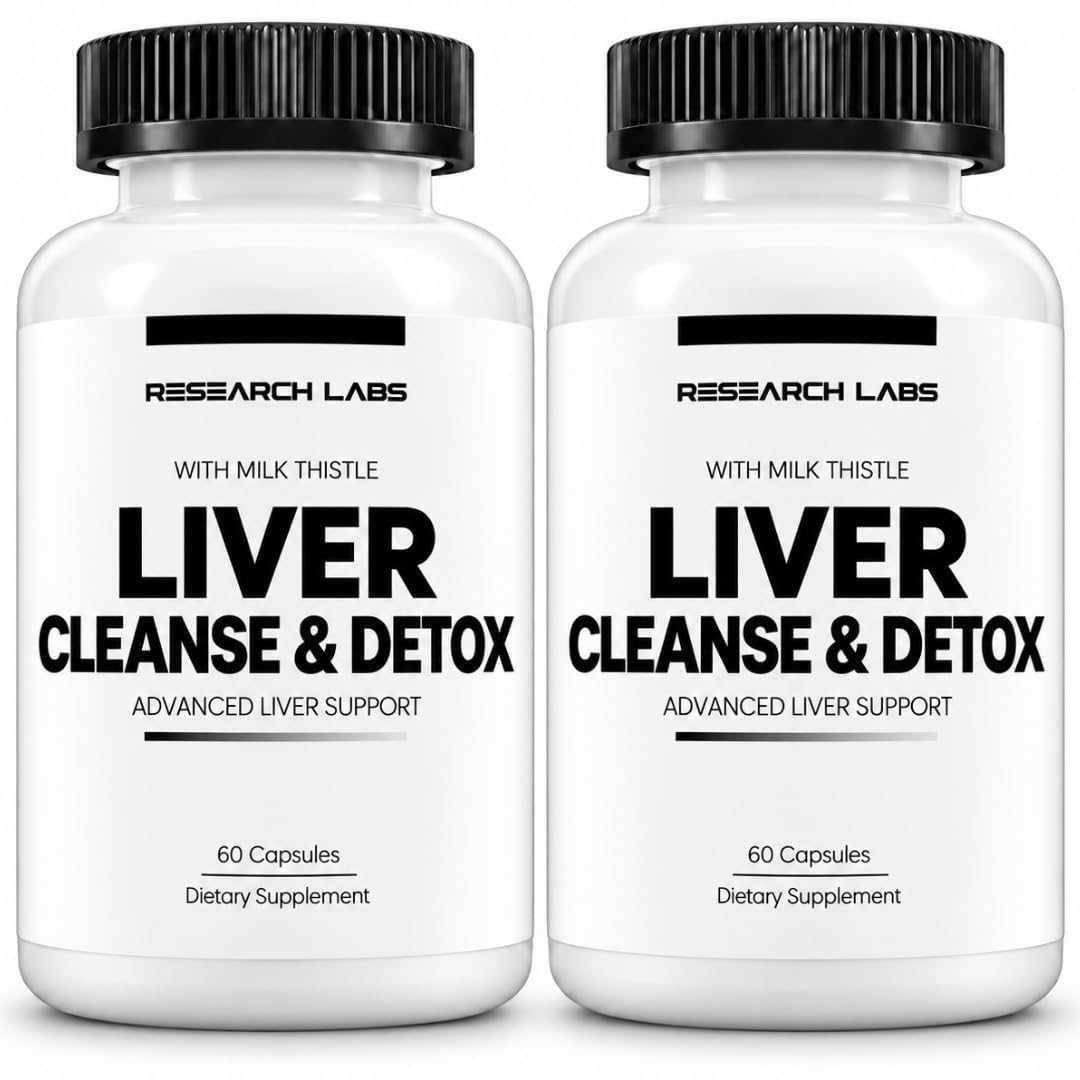 Research Labs Doctor Recommended Premium Liver Cleanse Detox & Repair