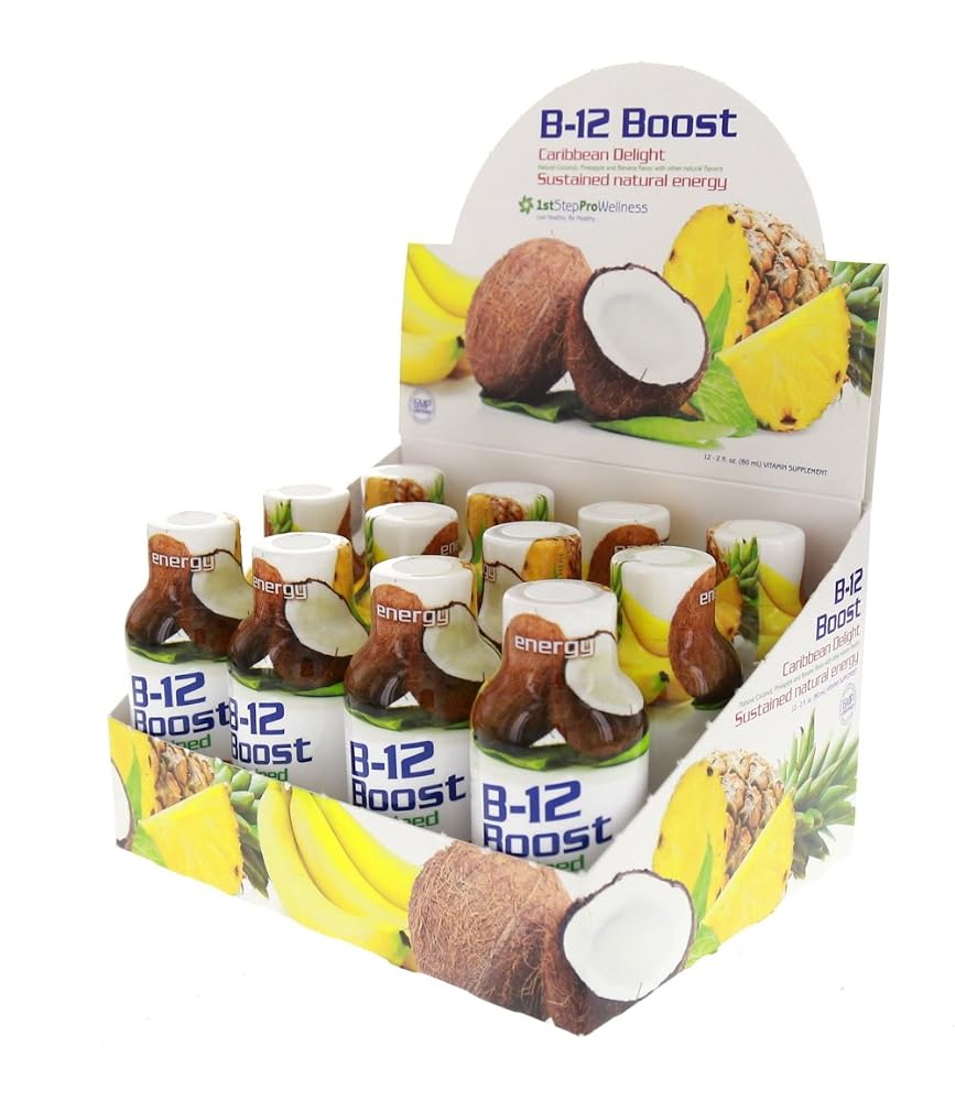 1ST STEP Vitamin B12 Liquid Energy Boost - 12 Bottles - image 2
