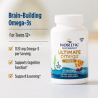 Nordic Naturals Ultimate Omega 2X Teen 1120mg EPA+DHA - 60 Softgels - image 3