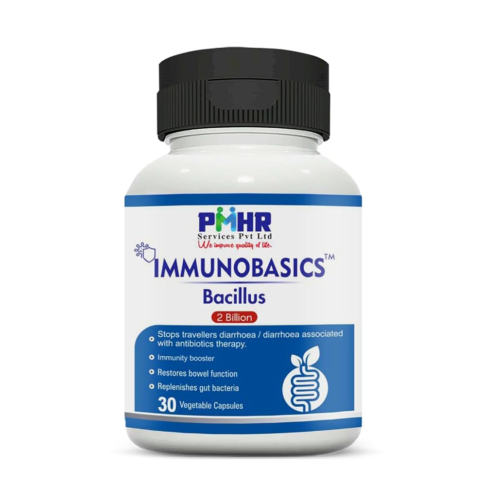 Generic Bacillus Clausii 2 Billion CFU Probiotic Capsules - 30 Count