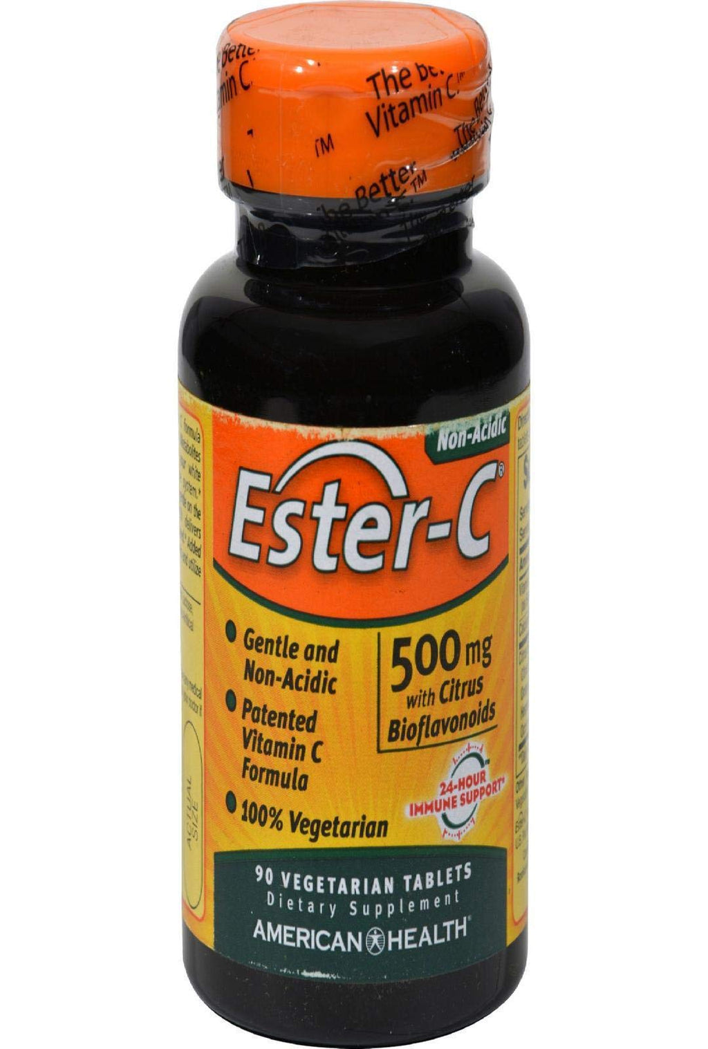 American Health Ester C 500mg with Citrus Bioflavins - 90 Vegetarian Tablets