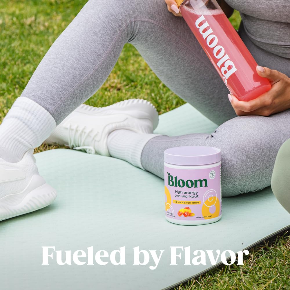 Bloom Nutrition Original Pre Workout Powder