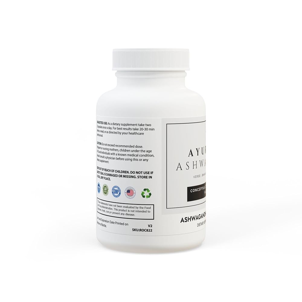 Yogatein Ayurvedic Ashwagandha - 60 Capsules - image 3