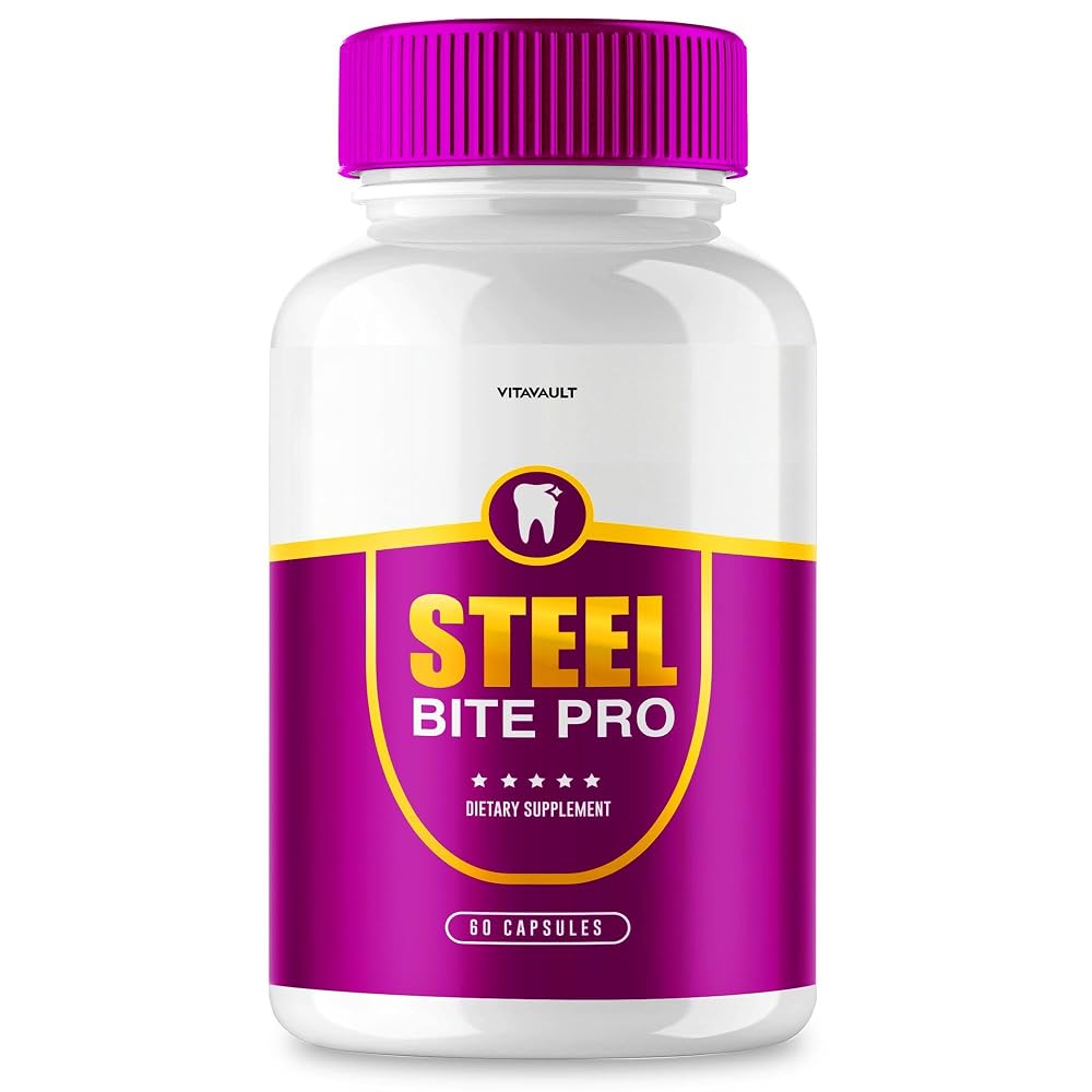 Vitavault Steel Bite Pro Dental Health Support - 60 Capsules