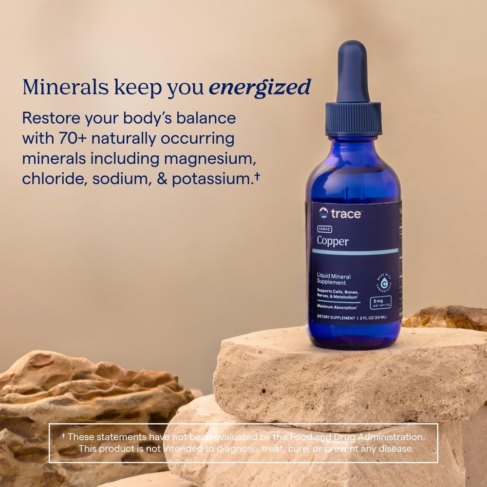 Trace Minerals Ionic Copper Liquid Supplement - 2 fl oz - image 5