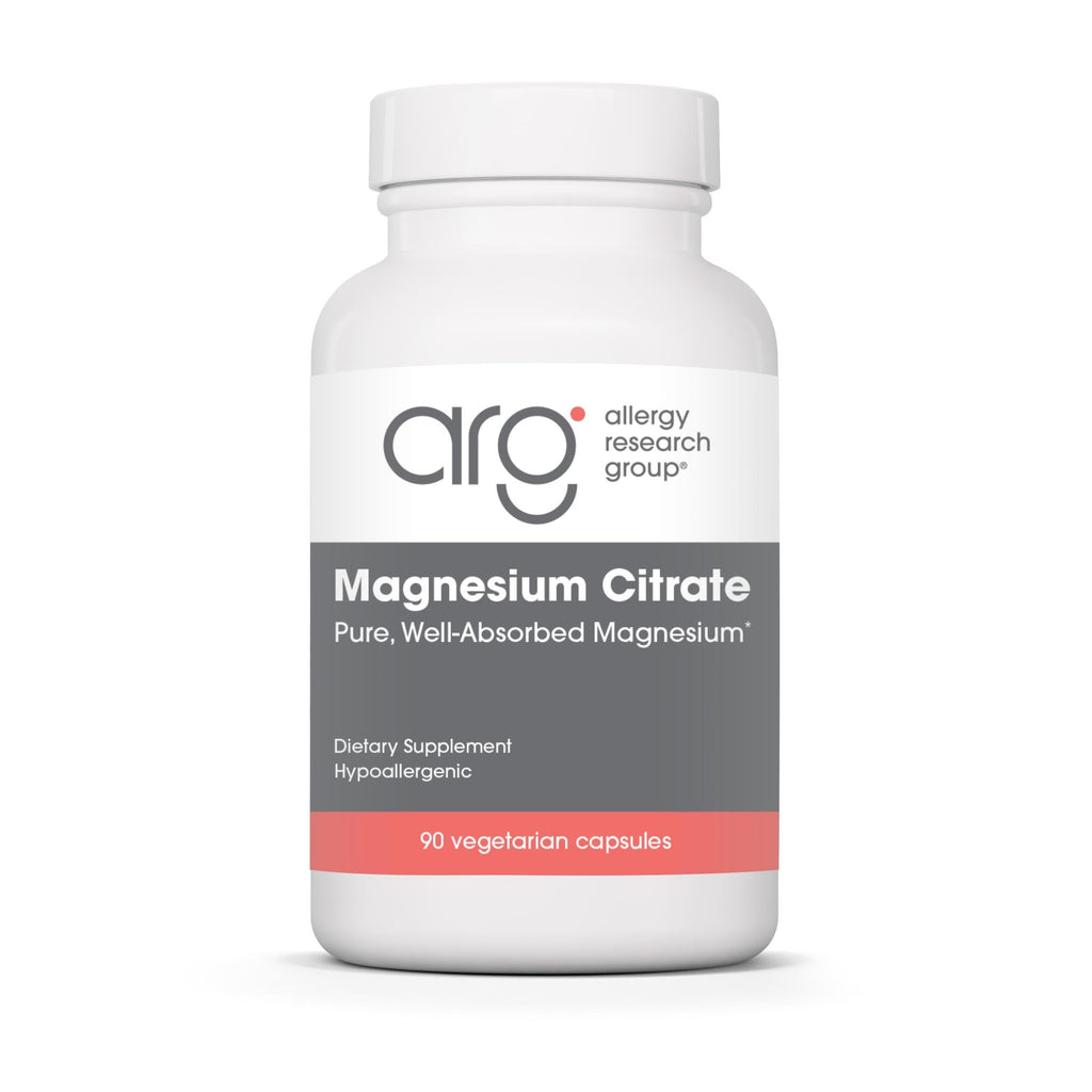 Allergy Research Group Magnesium Citrate 170 mg - 90 Capsules
