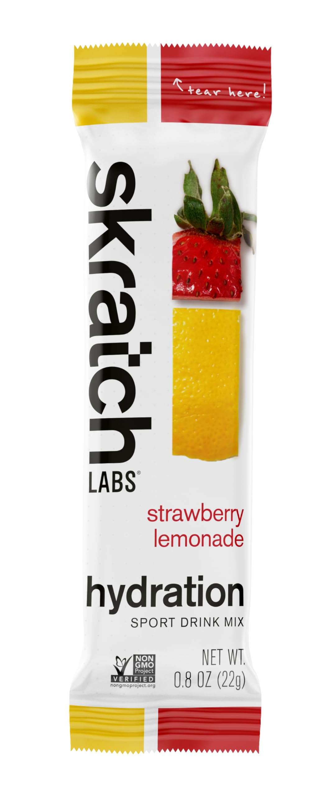 Skratch Labs Strawberry Lemonade Hydration Drink Mix - 0.8 oz