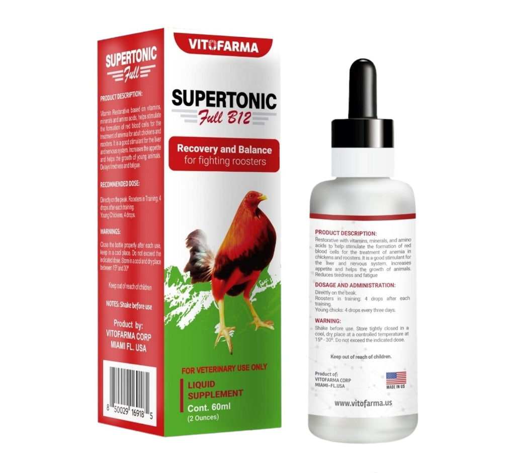 VITOFARMA Supertonic Full B12 for Rooster Multivitamin Liquid - 60ml - image 2