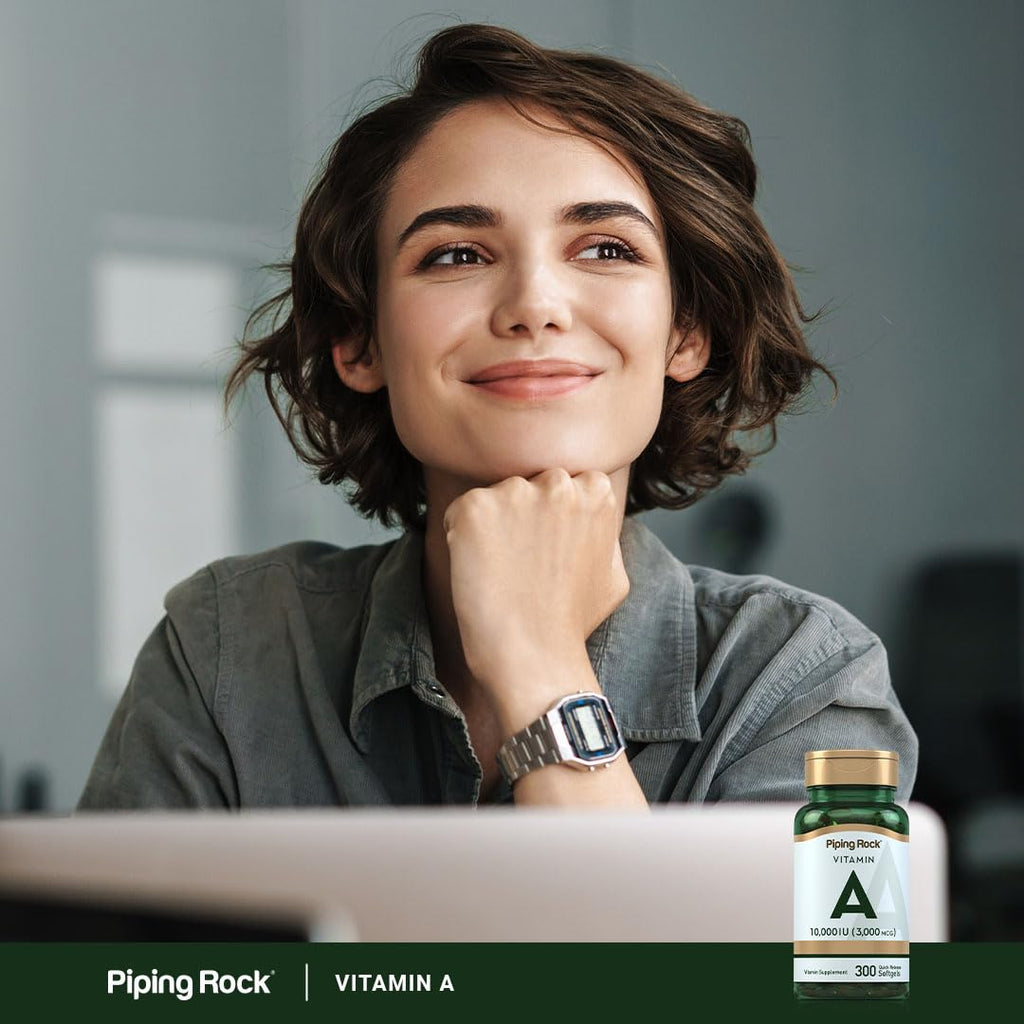 Piping Rock Vitamin A 10000 IU - 300 Softgels - image 6