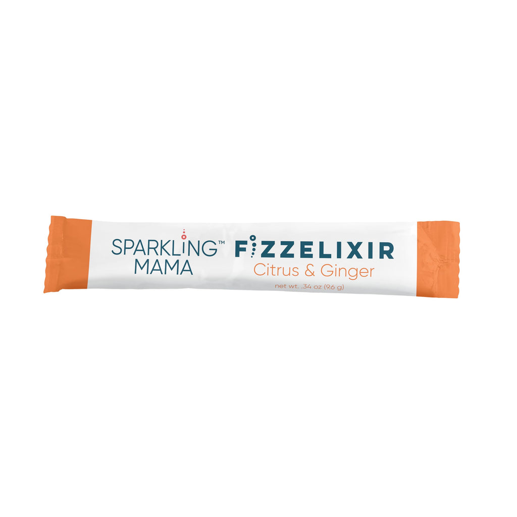 Sparkling Mama Fizzelixir Nausea Support Drink Mix - 8 Stick Packs - image 6