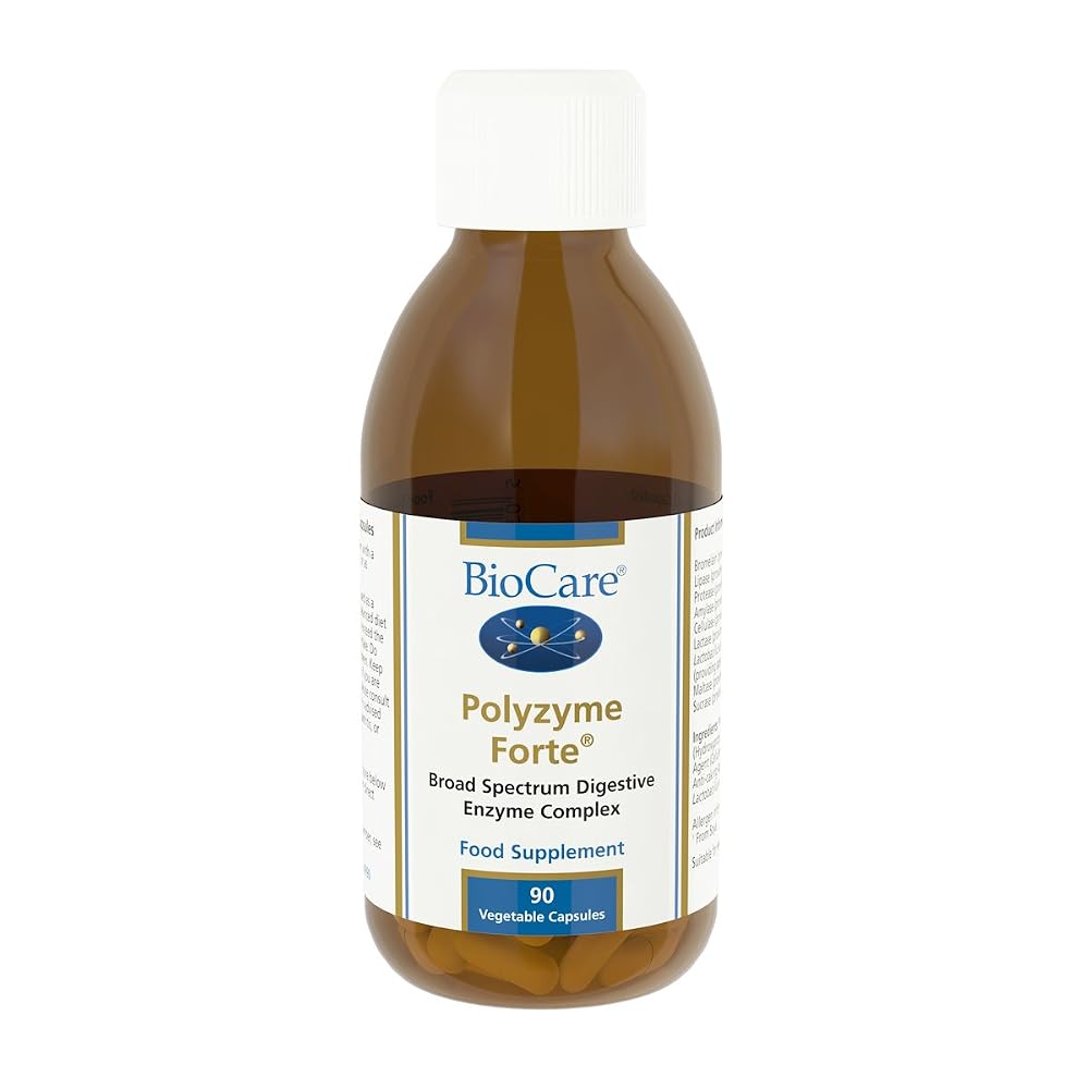 Biocare Polyzyme Forte Garcinia Cambogia - 6 Pack of 90 Vegicaps - image 2