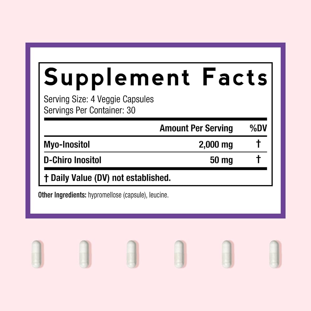 Doctor's Recipes Inositol Supplement for Women
