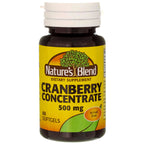 Nature's Blend Cranberry Concentrate 500 mg - 120 Softgels