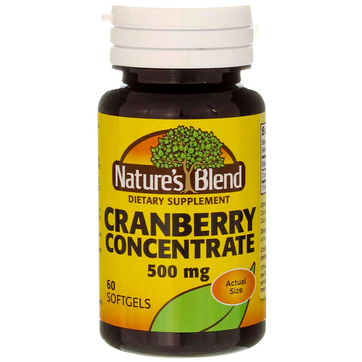 Nature's Blend Cranberry Concentrate 500mg - 300 Capsules