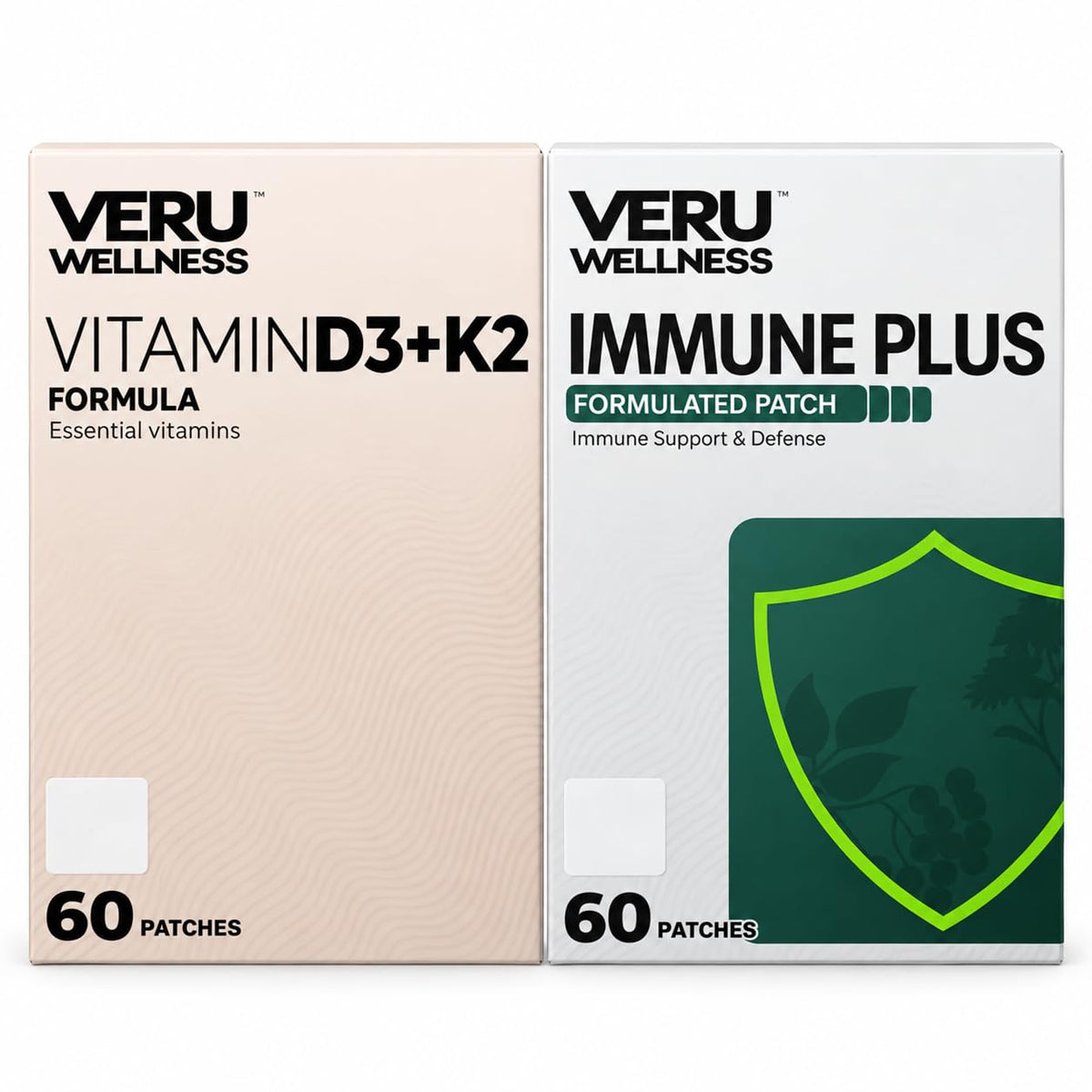 Veru Wellness Duo Lifestyle Patches - 60 Count