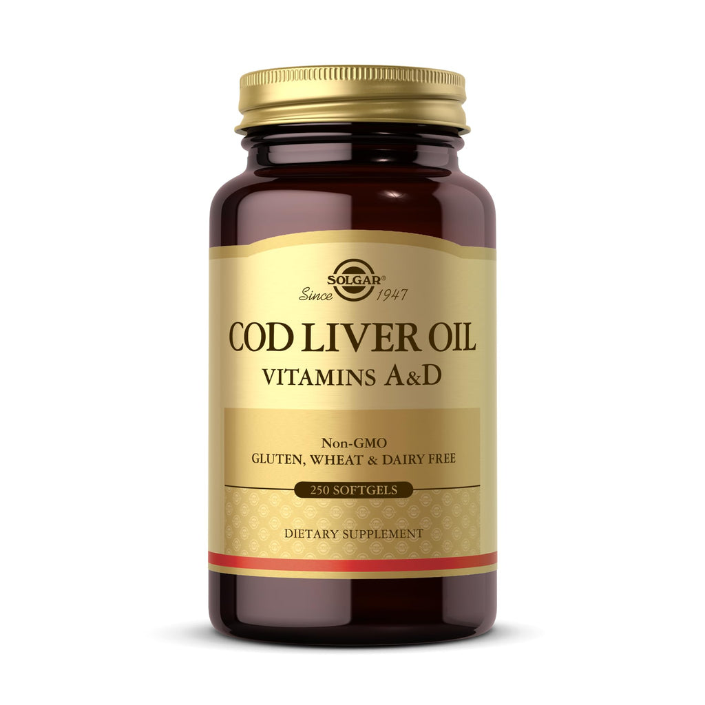 Solgar Cod Liver Oil - 250 Softgels