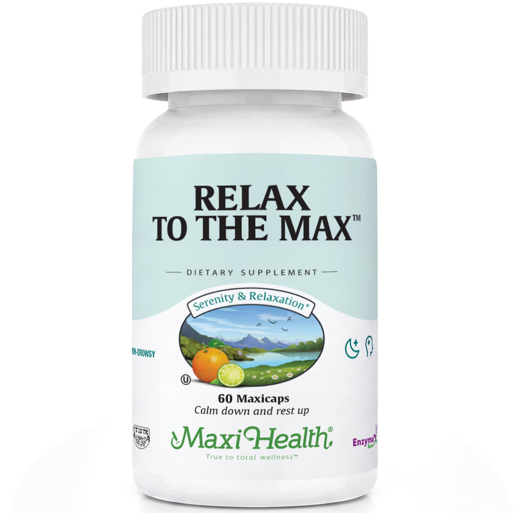 Maxi Health - Relax to The Max Stress Relief Formula Stress Relief