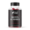 Pete & Pedro Biotin Gummies for Hair, Skin, Nails - 60 Count