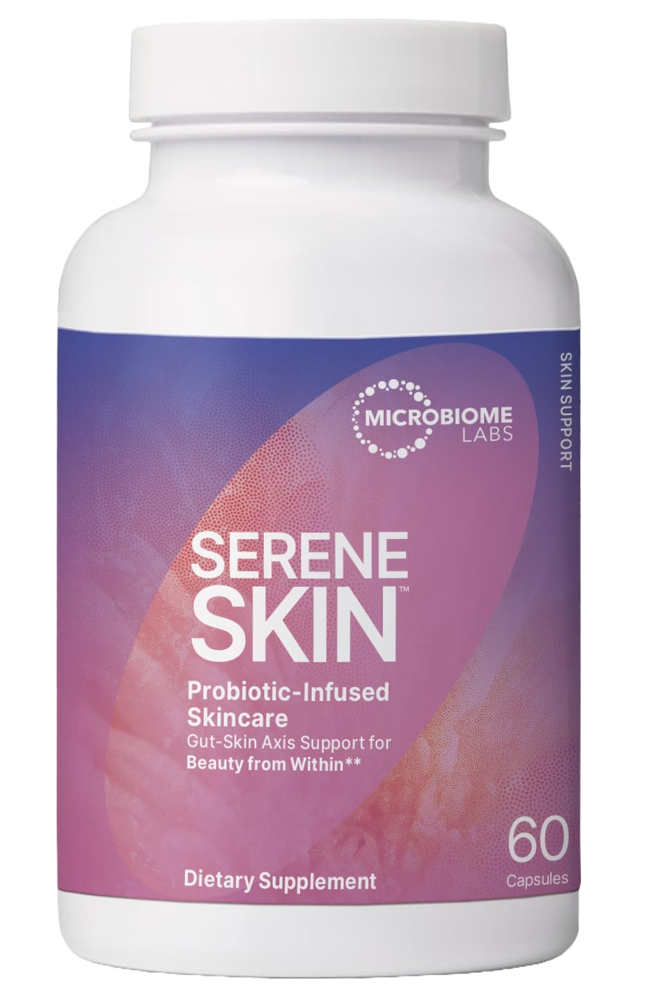 Microbiome Labs SereneSkin Spore Probiotic with Vitamin K2 - 60 Capsules