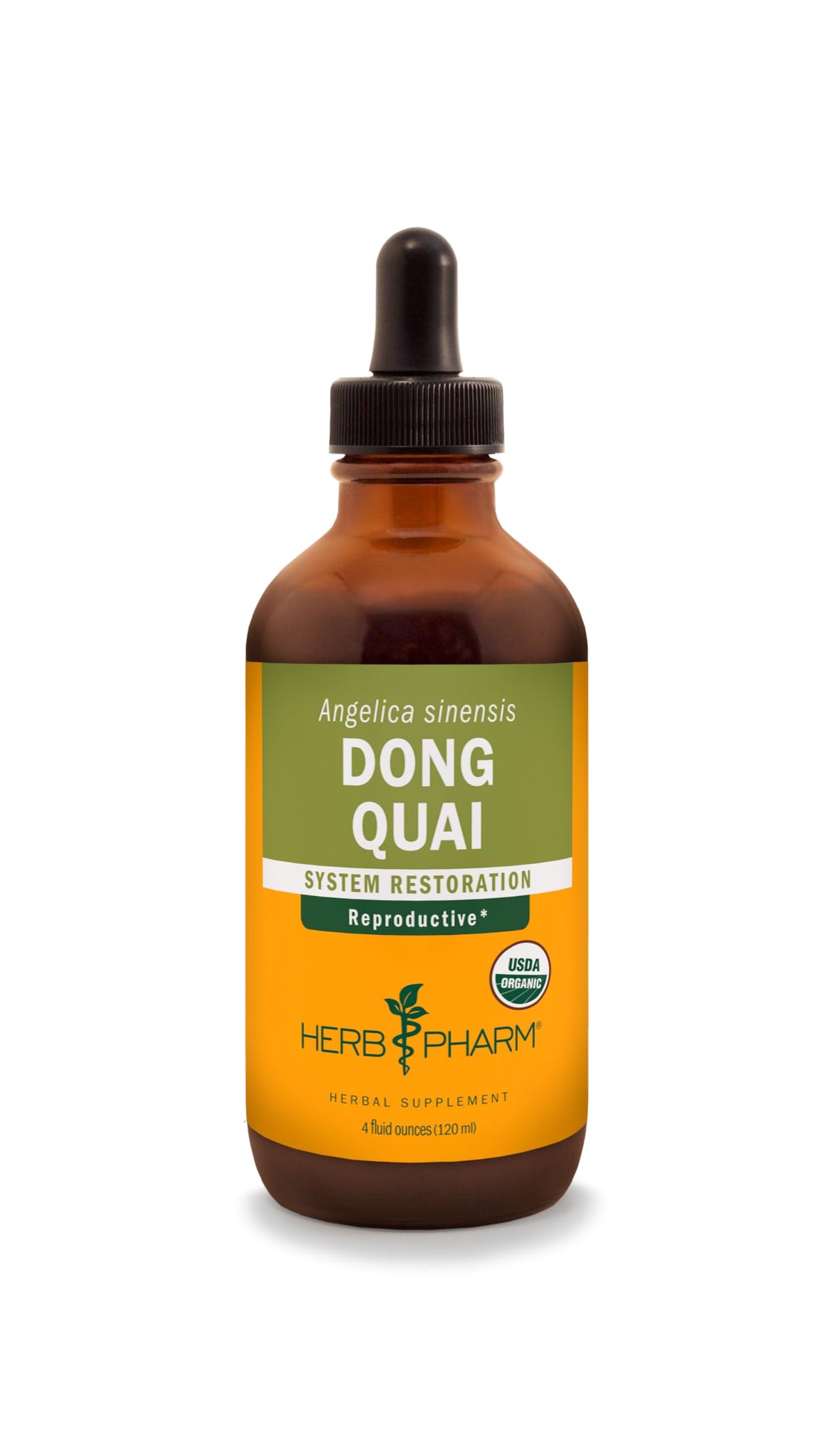 Herb Pharm Dong Quai Liquid Extract for Female Reproductive Support - 4 Fl Oz