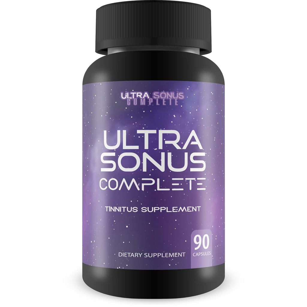 Ultra Sonus Complete Tinnitus Supplement Herbal Formula - 90 Capsules