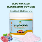 Raise Them Well Mag Go Kids Magnesium Powder Mixed Berry - 90 Servings - image 5