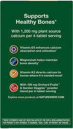 Nature's Way Alive! Calcium Bone Support - 120 Tablets - image 9