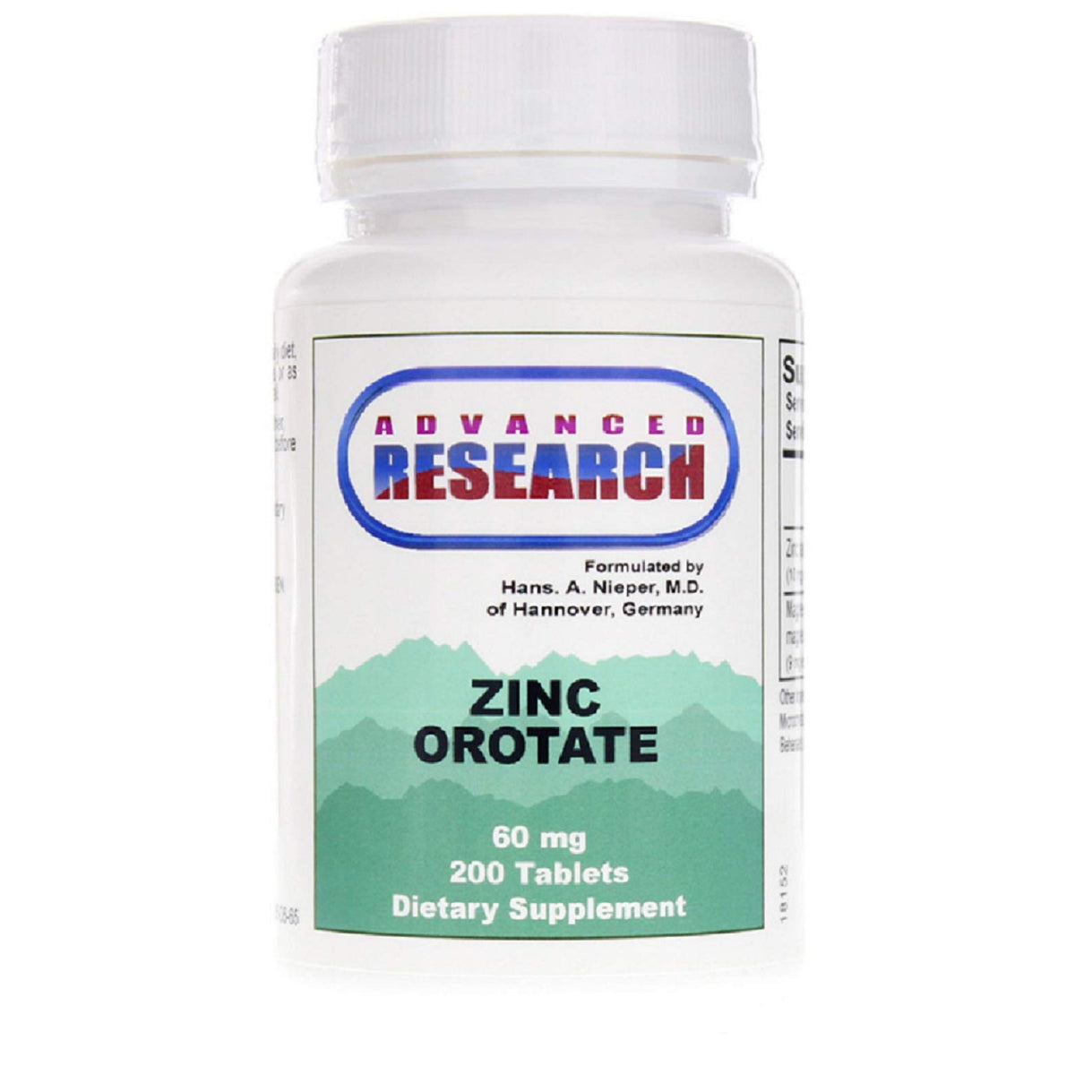 INNZA Zinc Orotate 9.5 mg - 200 Tablets (Pack of 2)