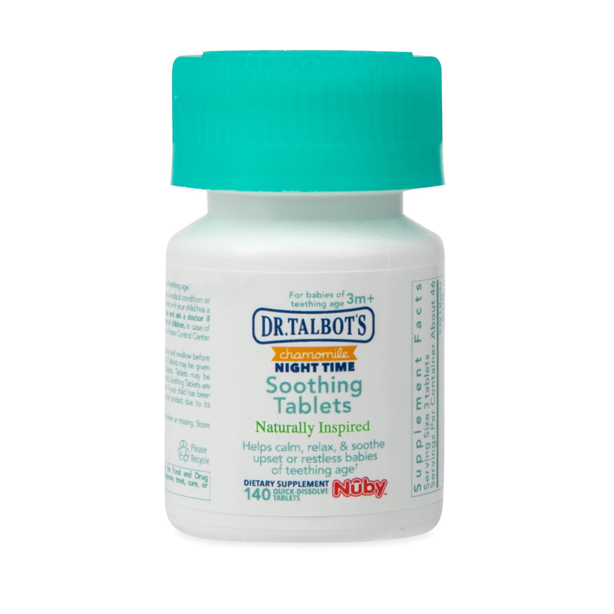 Dr. Talbot's Chamomile Nighttime Soothing Tablets - 140 Count - image 5