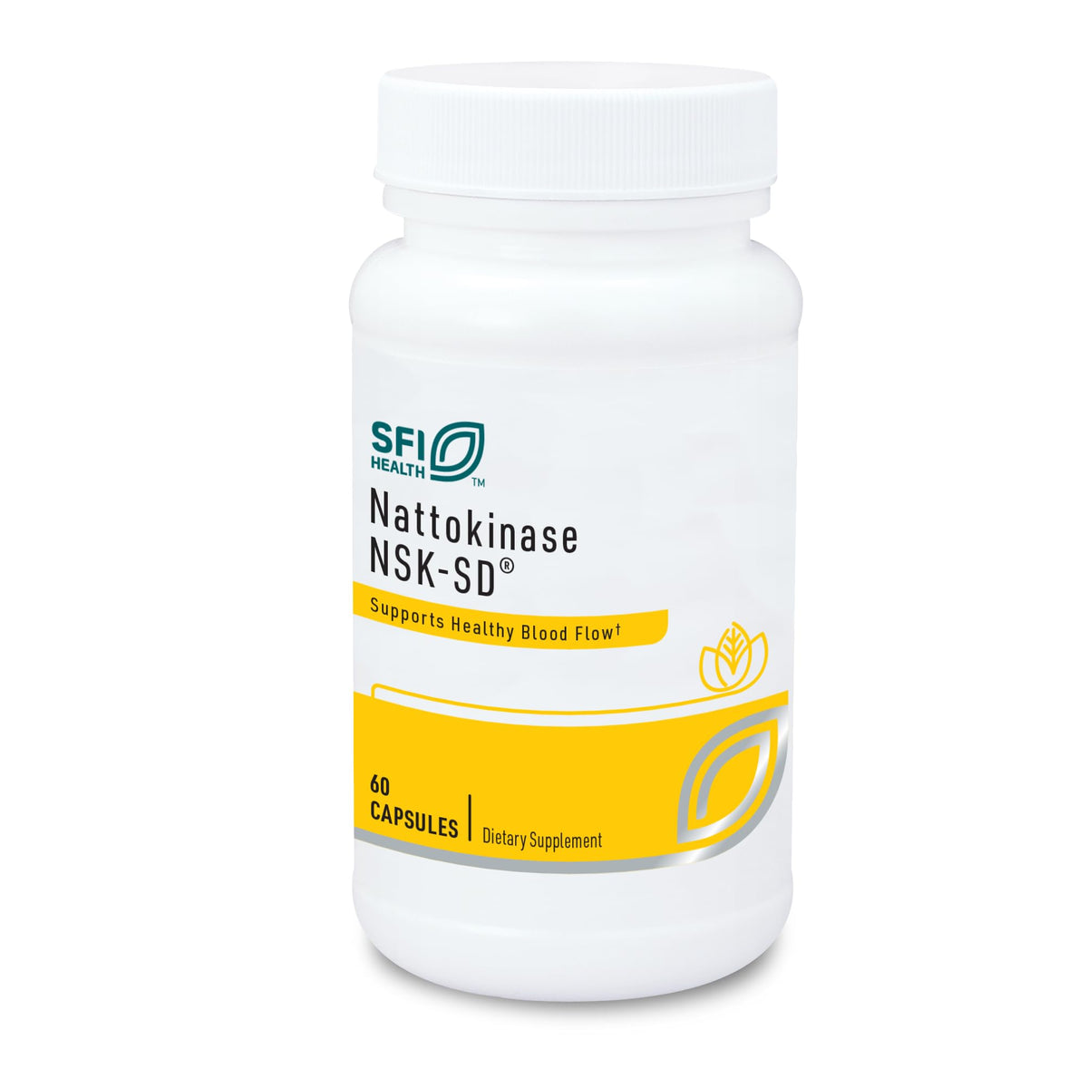 SFI Health Klaire Labs Nattokinase NSK-SD - 60 Capsules