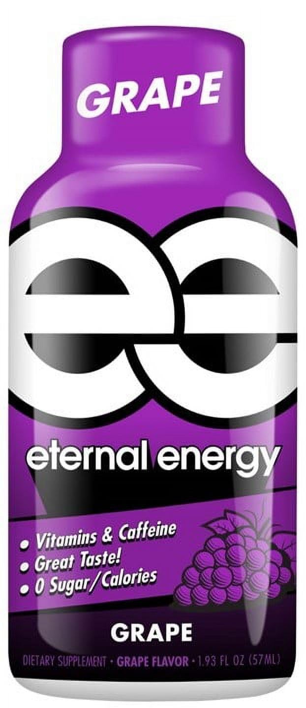 EE Eternal Energy Premium Energy Shot Grape - 36 Count - image 2