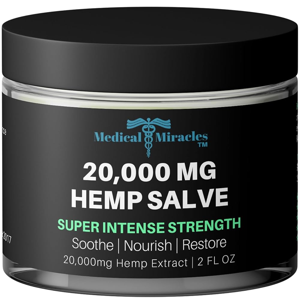 Medical Miracles Hemp Salve 20000 MG - 2 oz