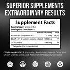 4D NUTRITION BCAA Powder for Recovery and Endurance - 45 Servings - image 2