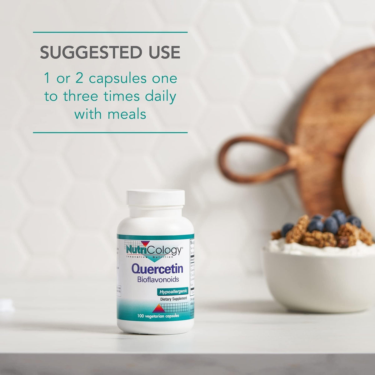 Allergy Research Group Quercetin Bioflavonoids - 100 Capsules - image 7