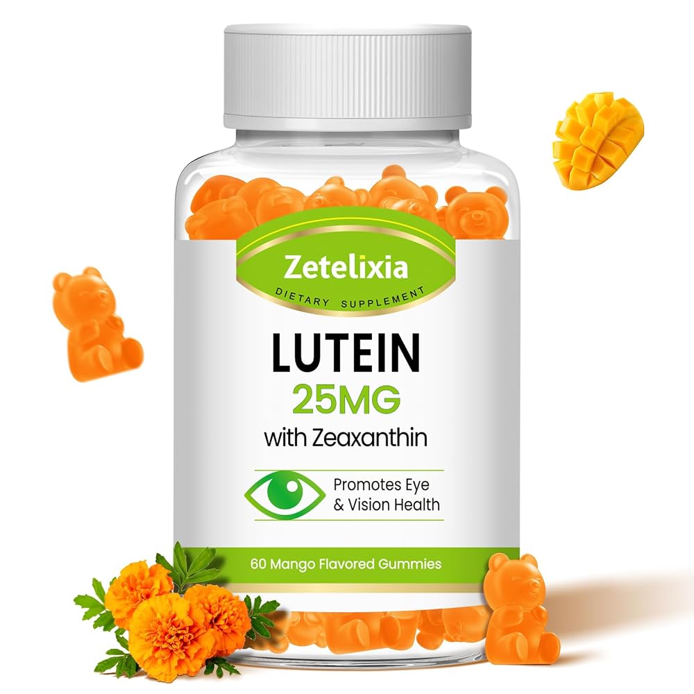 Zetelixia Sugar Free Lutein and Zeaxanthin Gummies